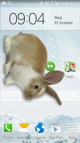 手机的小兔子app 游戏截图